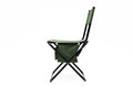 Set Of 3, Folding Outdoor Table And Chairs Set For Indoor, Outdoor Camping, Picnics, Beach,Backyard, Bbq, Party, Patio, Black Green Black Aluminum