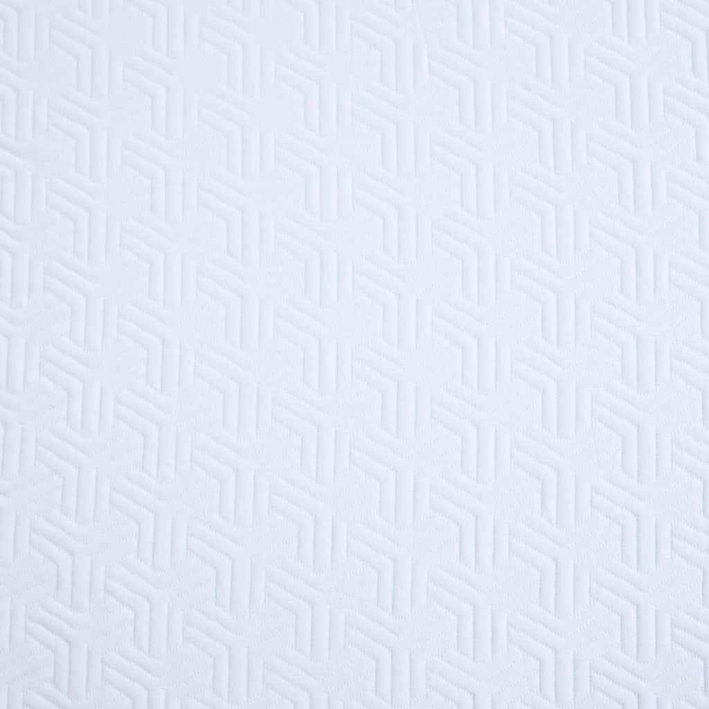 Mattress Topper White Polyester