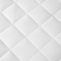 300 Thread Count Cotton Sateen Waterproof Mattress Pad White Cotton