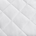 Waterproof Sofa Bed Mattress Pad White Microfiber