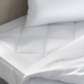 Waterproof Sofa Bed Mattress Pad White Microfiber