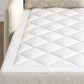 Waterproof Sofa Bed Mattress Pad White Microfiber