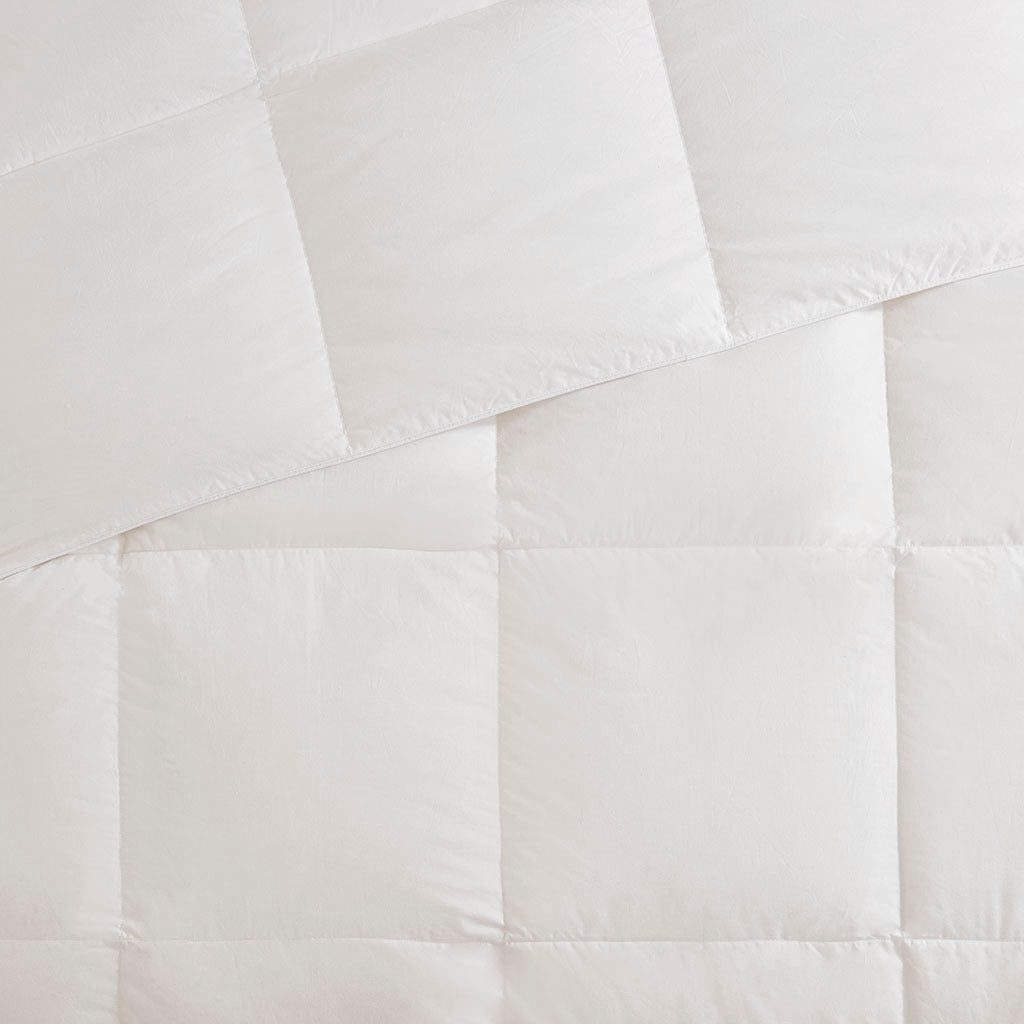 Oversized 100% Cotton Down Comforter White Cotton