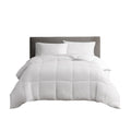 Cotton Down Alternative Featherless Comforter King White Cotton