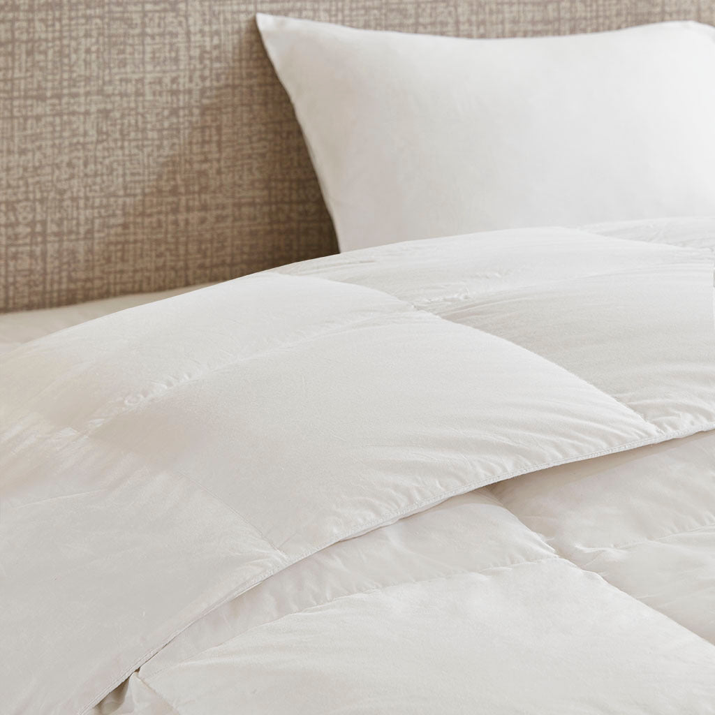 Oversized 100% Cotton Down Comforter White Cotton