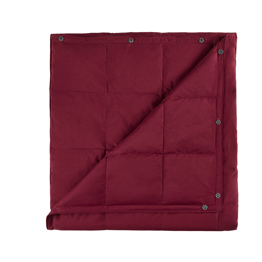 Wearable Multipurpose Throw Red Microfiber