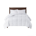 Energy Recovery Oversized Down Alternative Comforter White Polyester