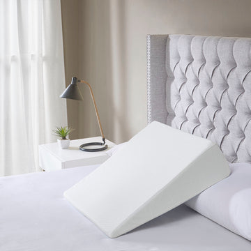 Wedge Pillow White Polyester