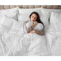 Cotton Down Alternative Featherless Comforter Twin White Cotton