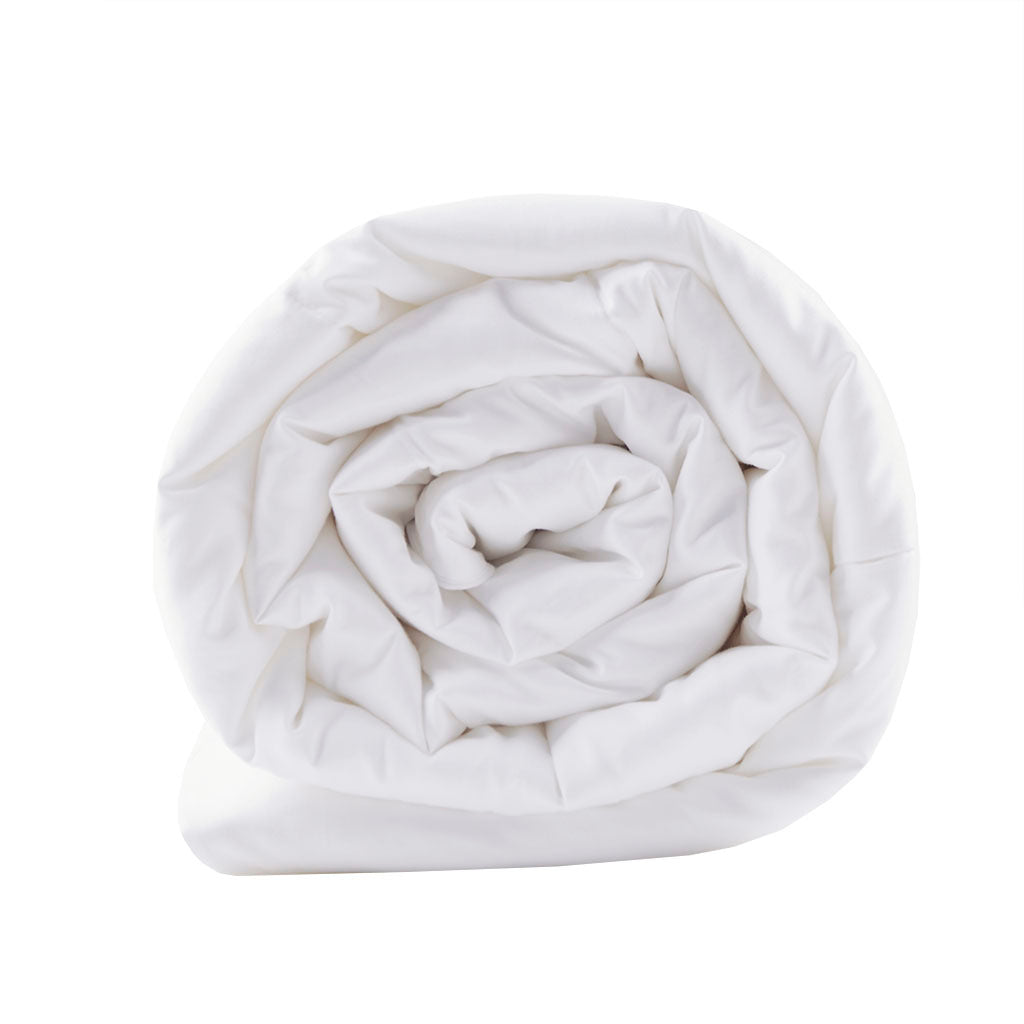 Cotton Down Alternative Featherless Comforter King White Cotton