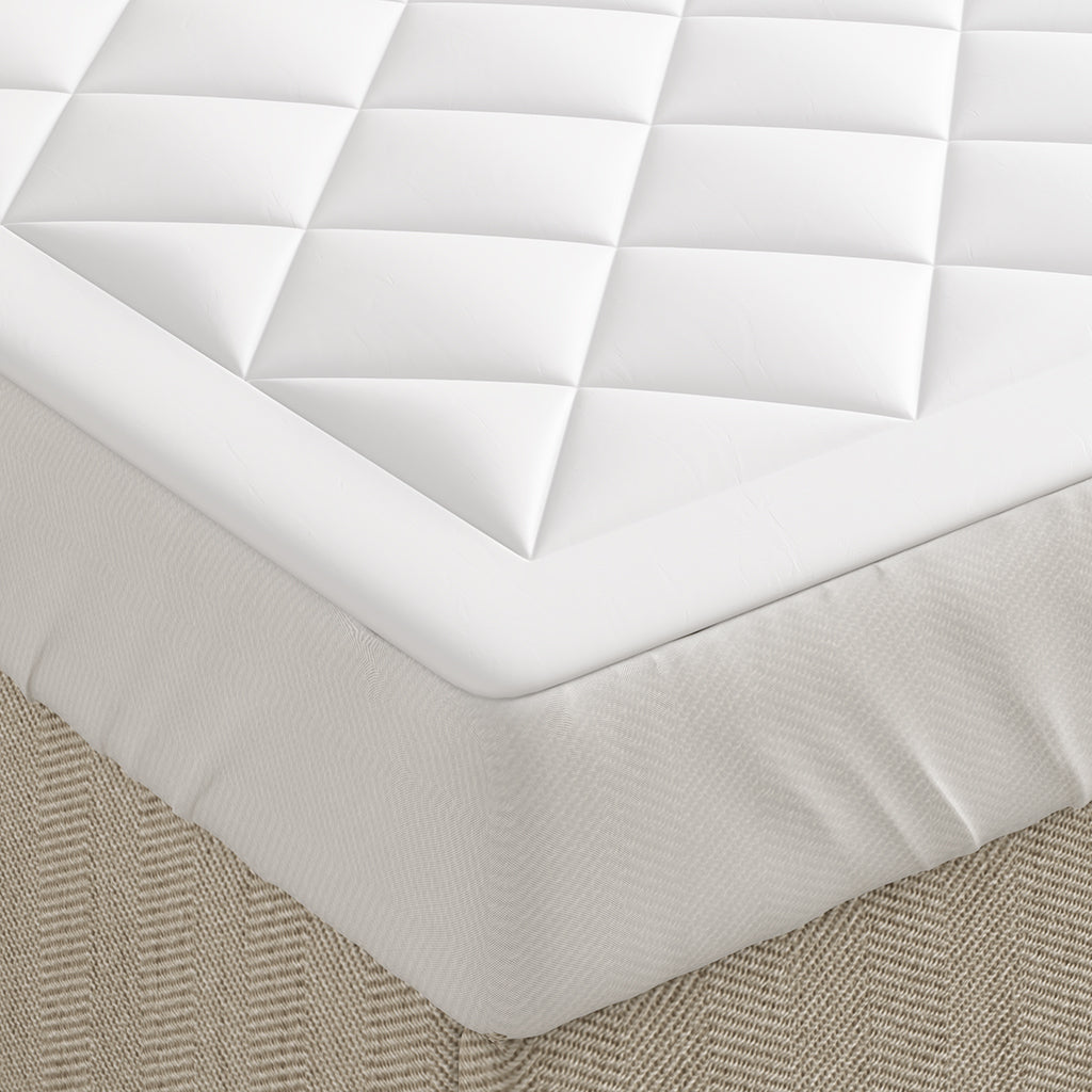 Waterproof Sofa Bed Mattress Pad White Microfiber