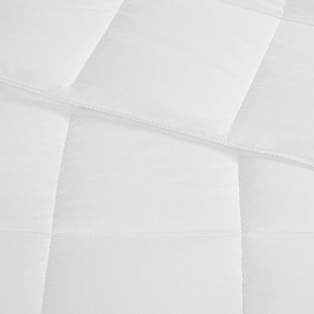 Cotton Down Alternative Featherless Comforter Twin White Cotton