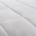 Oversized Down Alt Comforter With Heiq Smart Temp Treatment White Polyester