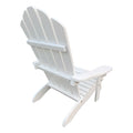 Outdoor Or Indoor Wood Children Adirondack Chair,White White Solid Wood