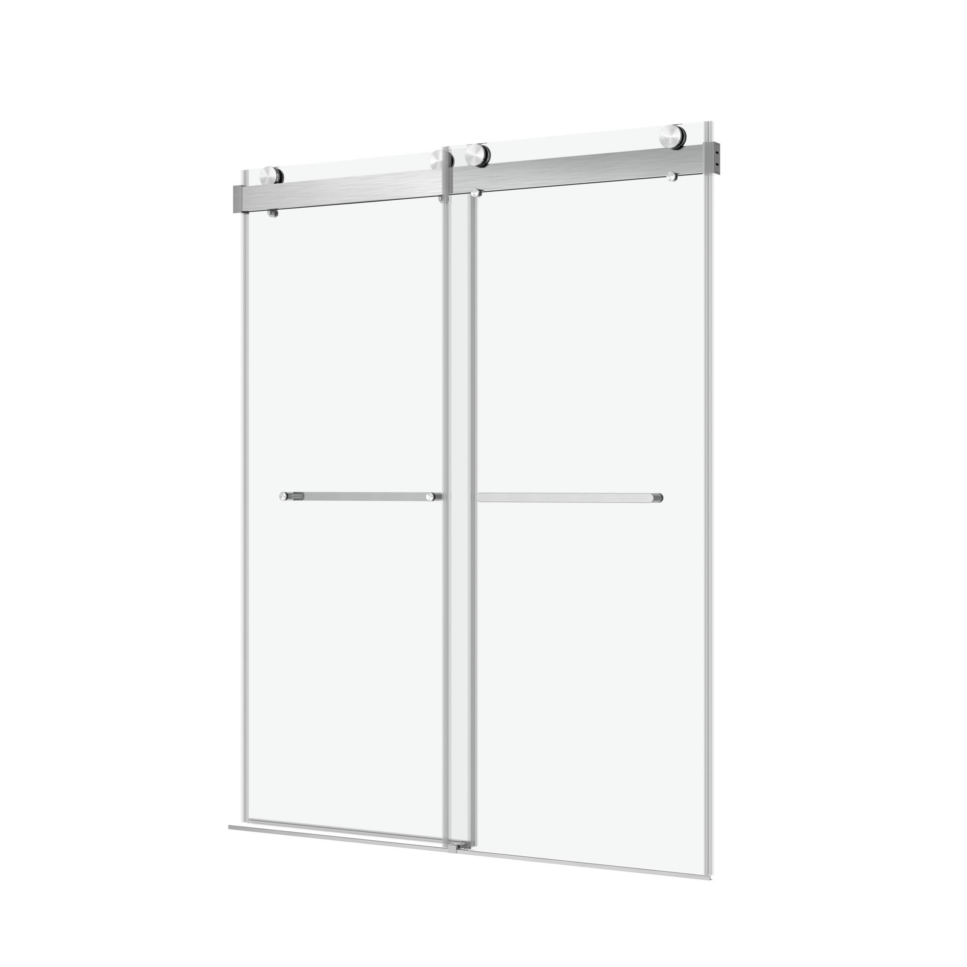 1918*933*10Mmhigh Quality 10Mm Tempered Glass Shower Door 23D02P004 For D02 72 White Glass