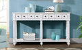 Retro Console Table Entryway Table 58