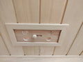Low Emf Front Door With Heating Panel Two Person Hemlock Far Infrared Indoor Suana Room Natural Wood Solid Wood