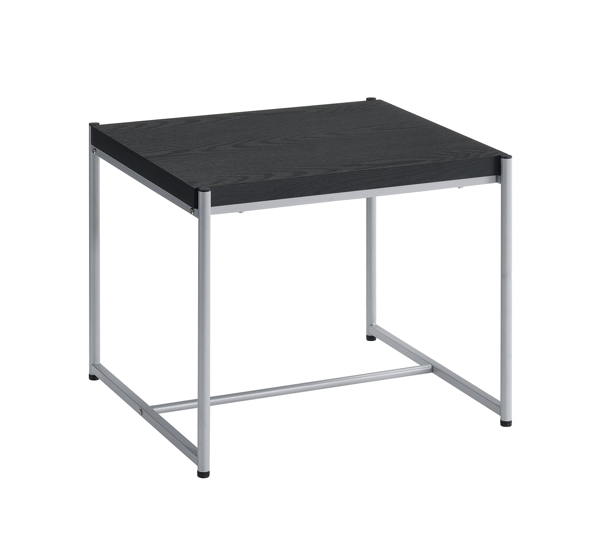 Lennox 3 Piece Black Coffee And End Table Set Black Mdf