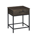 Cliff 3 Piece Brown Lift Top Coffee And End Table Set Brown Mdf
