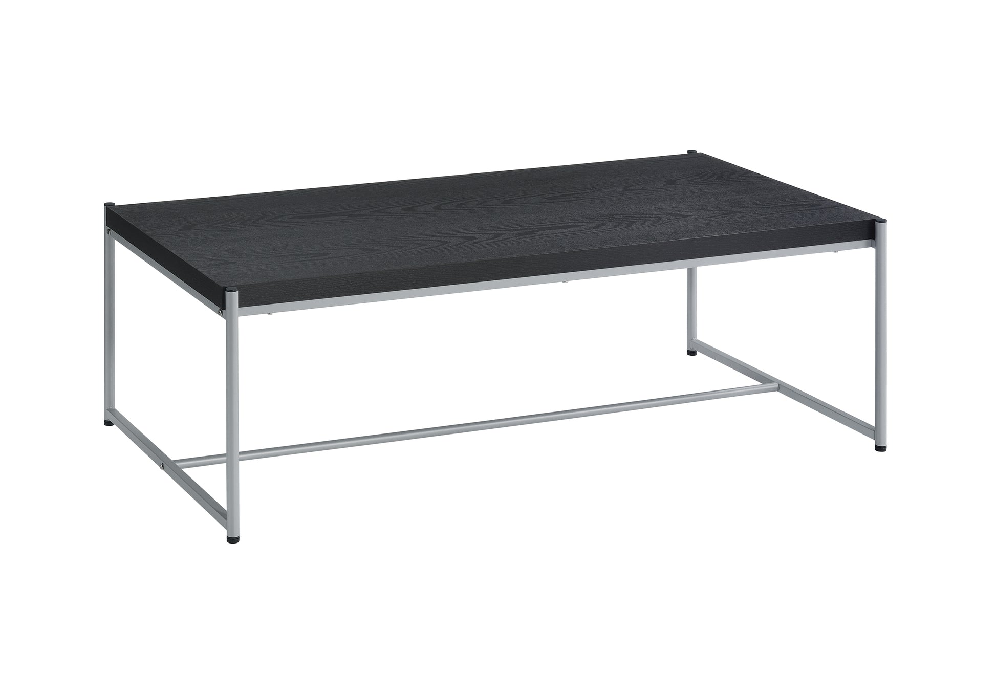 Lennox 3 Piece Black Coffee And End Table Set Black Mdf