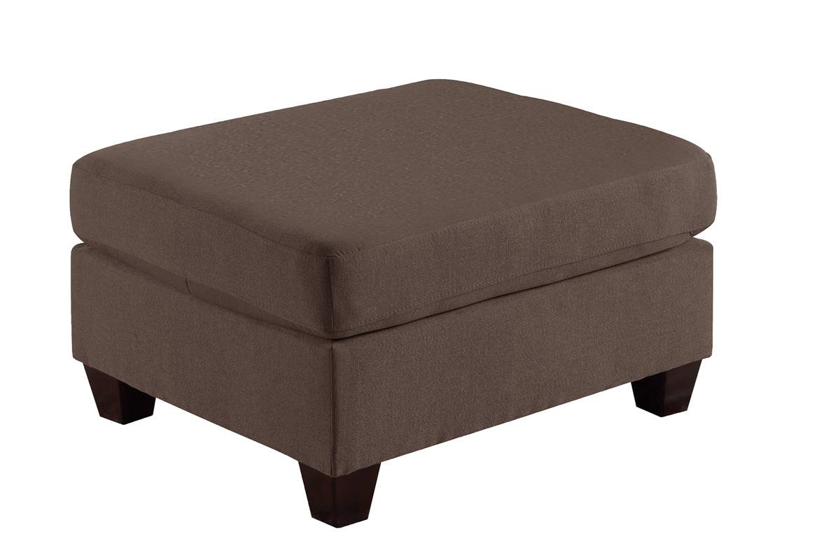 Modular Sectional 6Pc Set Living Room Furniture Corner Sectional Couch Grey Linen Like Fabric 3X Corner Wedge 2X Armless Chairs And 1X Ottoman Coffee Wood Primary Living Space Cushion Back