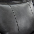 Le152 Power Reclining Sectional Gray W Led Strip Gray Technical Leather