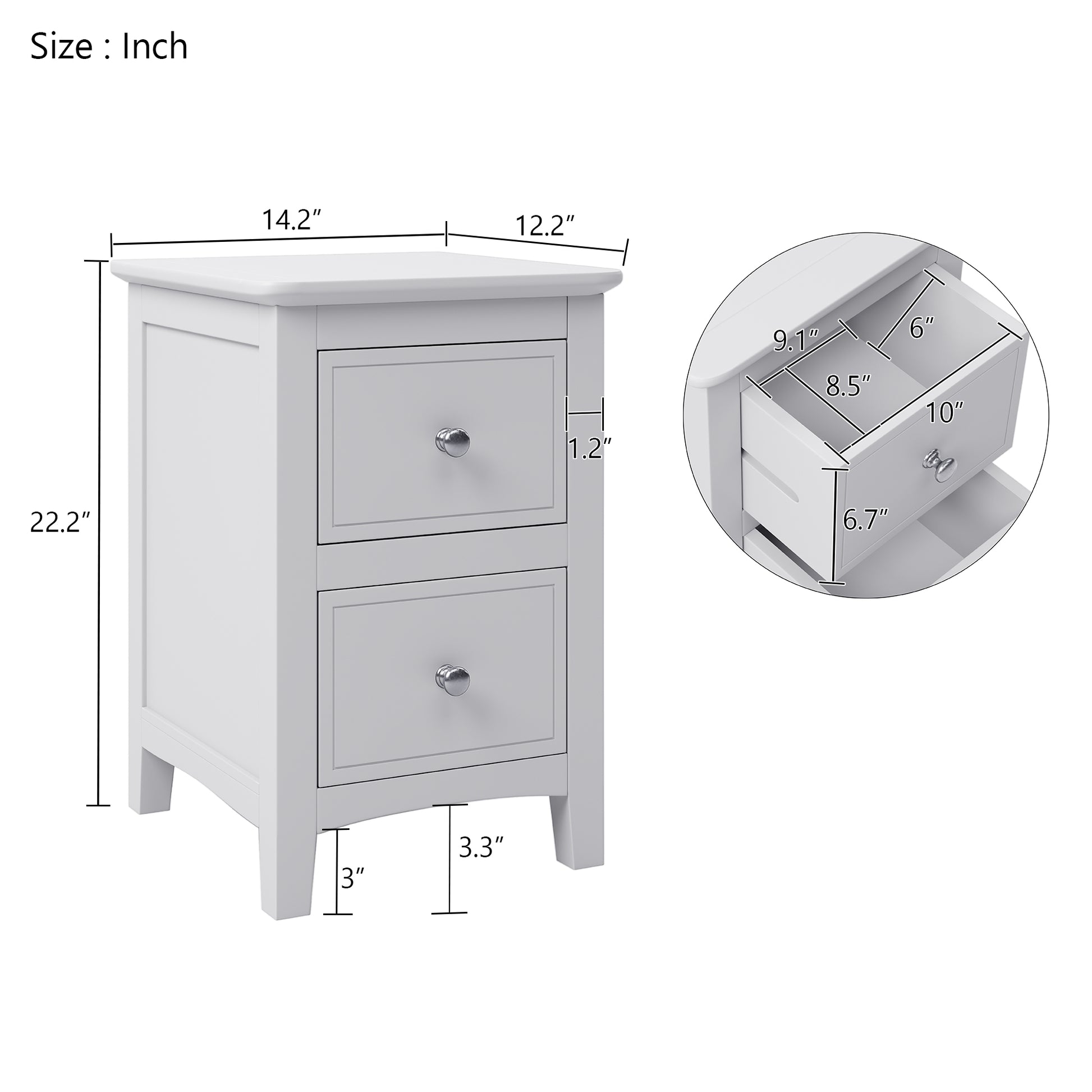 White Solid Wood 3 Pieces King Bedroom Sets Old Sku:Bs300026Aak King White 3 Piece Set Solid Wood