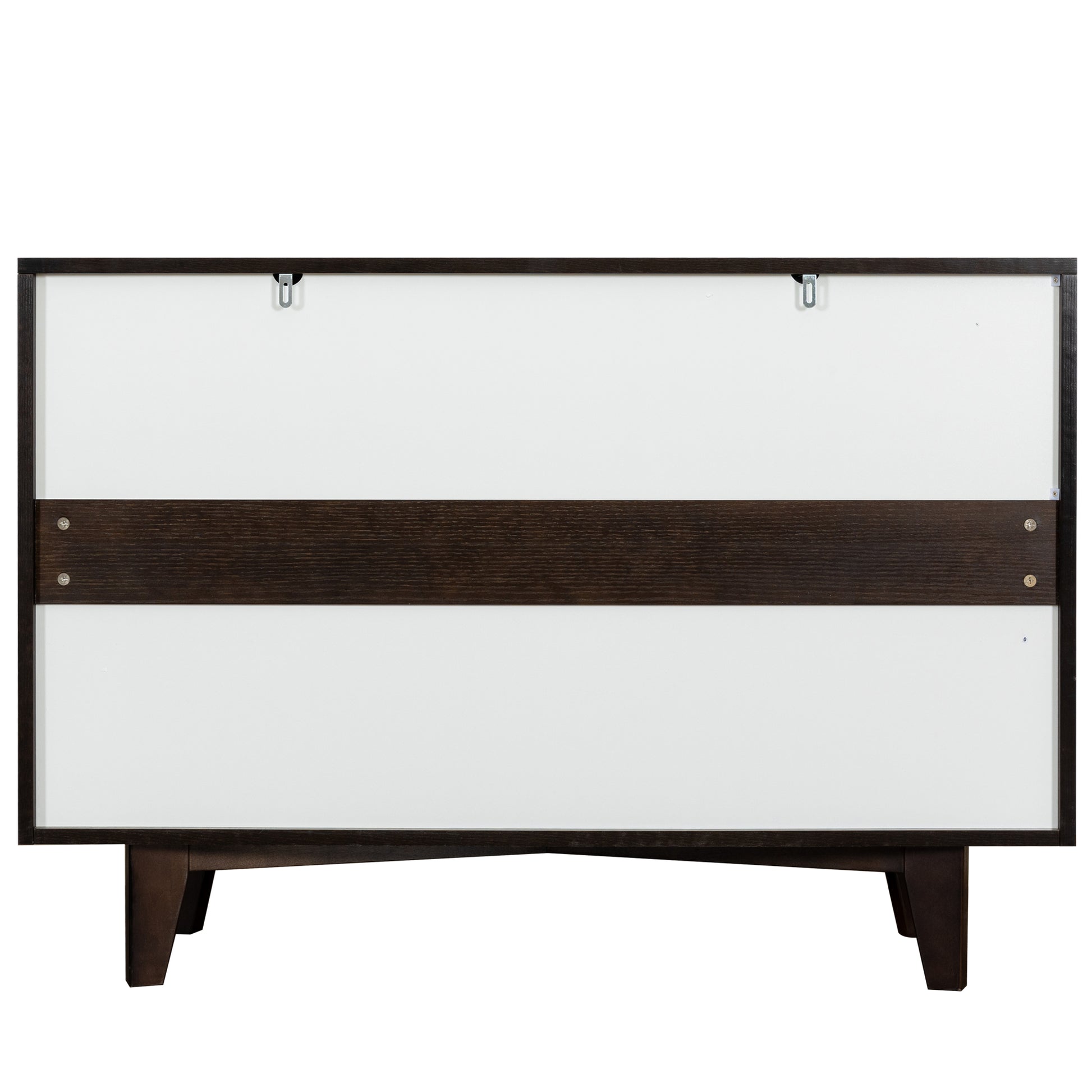 Solid Wood Spray Painted Drawer Dresser Bar,Buffet Tableware Cabinet Lockers Buffet Server Console Table Lockers, Retro Round Handle, Applicable To The Dining Room, Living Room,Kitchen Corridor Auburn 5 Or More Drawers Auburn Primary Living Space Classic