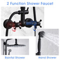 Handshower Shower Head With Handheld Shower System With 8