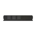 26 Inch Electric Fireplace Insert, Ultra Thin Heater With Log Set & Realistic Flame, Remote Control With Timer, Overheating Protection Antique Black Tempered Glass Sheet Metal Plastic