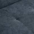 Convertible Sectional Sofa Sleeper, Right Facing L Shaped Sofa Counch For Living Room Dark Gray Foam Linen