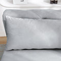 Grey Chaise Lounge Indoor,Velvet Lounge Chair For Bedroom With Storage & Pillow,Modern Upholstered Rolled Arm Chase Lounge For Sleeping With Trim For Living Room Bedroom Office Grey Velvet