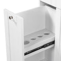 30 Inch White Bathroom Vanity With Ceramic Sink Combo, Abundant Storage Cabinet 2 Soft Close Doors And Double Tier Deep Drawer White Bathroom Mdf
