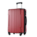 Hardshell Luggage, Lightweight Durable Abs Suitcases With Double Wheels, Expandable 28 Inch Checked Luggage 28