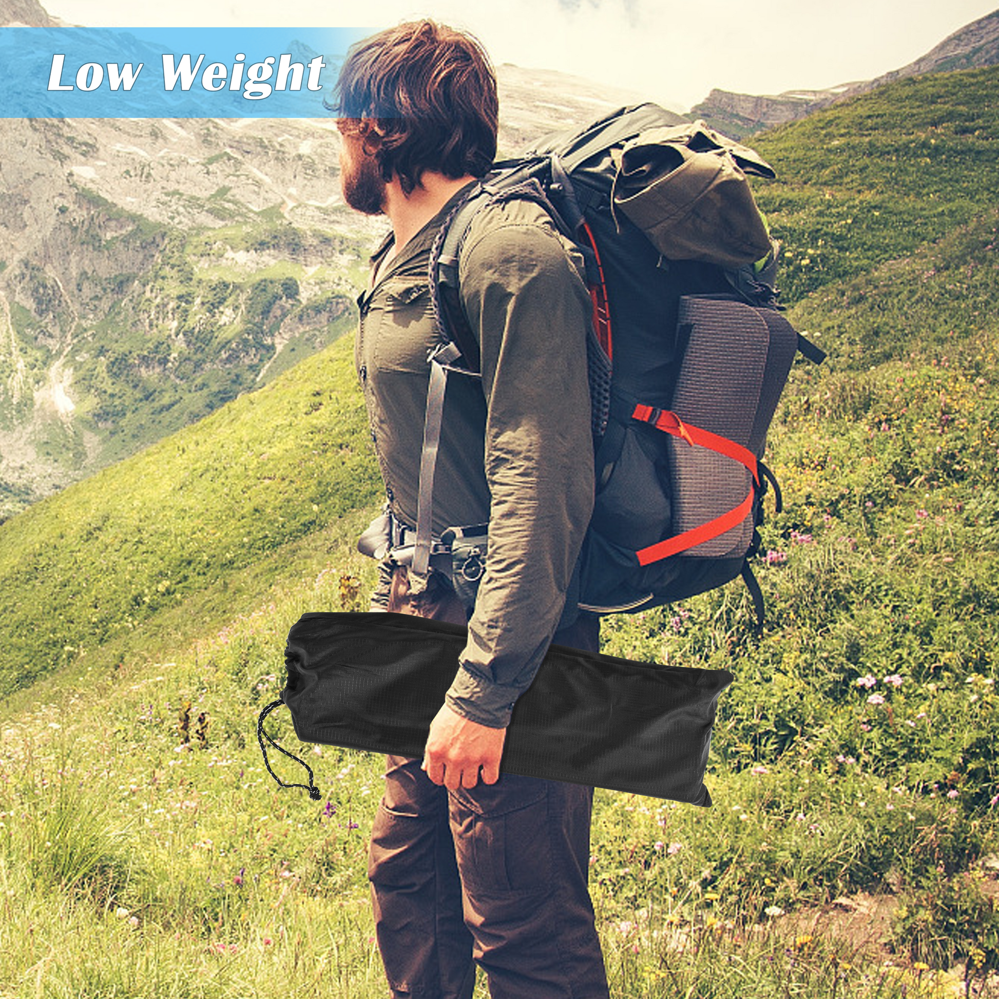 Yssoa Portable Folding Aluminum Alloy Table With High Capacity Storage And Carry Bag For Camping, Traveling, Hiking, Fishing, Beach, Bbq, Small, Black Black Aluminium