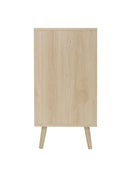 3 Drawer Cabinet, Suitable For Bedroom, Living Room, Study Natural Particle Board