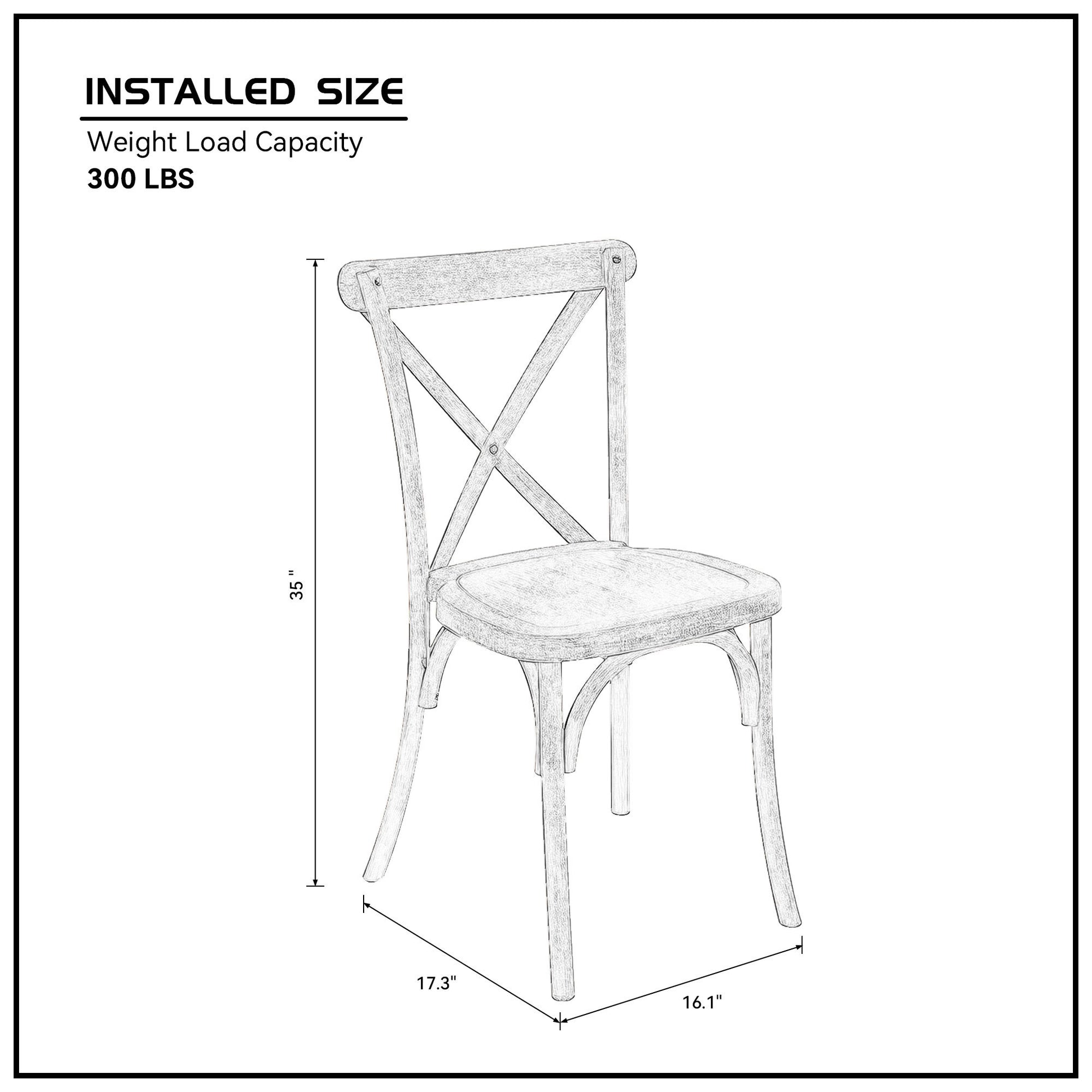 2 Pack Resin X Back Chair, Dining Chair Furniture 2 Pack, Modern Farmhouse Cross Back Chair For Kitchen,Lime Wash Lime White Resin