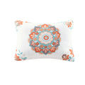 Boho Comforter Set With Bed Sheets Queen Aqua Polyester