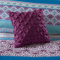 Comforter Set Twin Purple Polyester