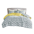 Comforter Set Twin Yellow Polyester