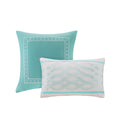 Comforter Set Twin Aqua Polyester