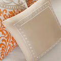 Comforter Set Twin Orange Polyester