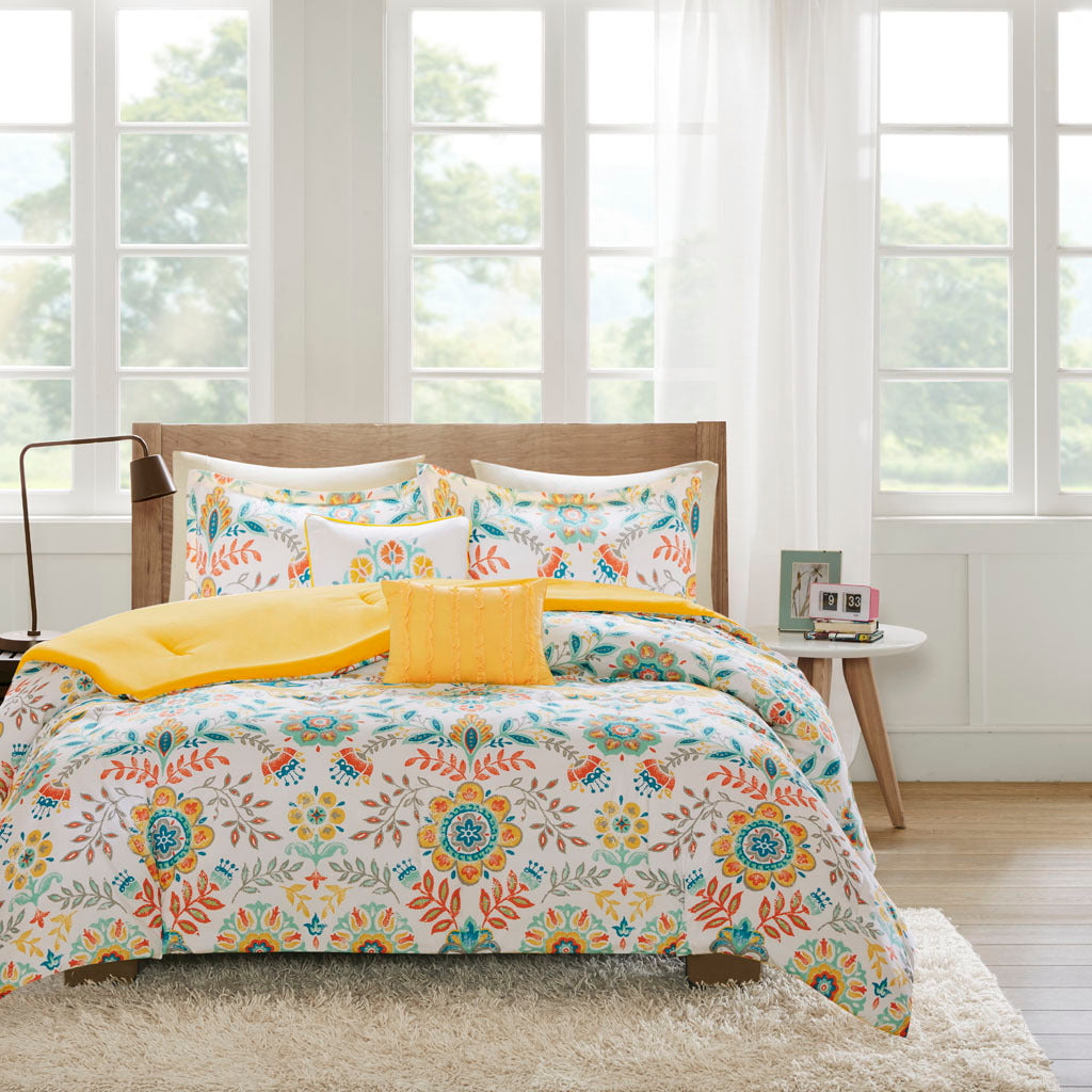 Comforter Set Full Multi Polyester