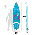 Inflatable Stand Up Paddle Board 11'X34