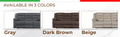 Transitional Microfiber Fabric Upholstered Sofa Brown Foam Fabric