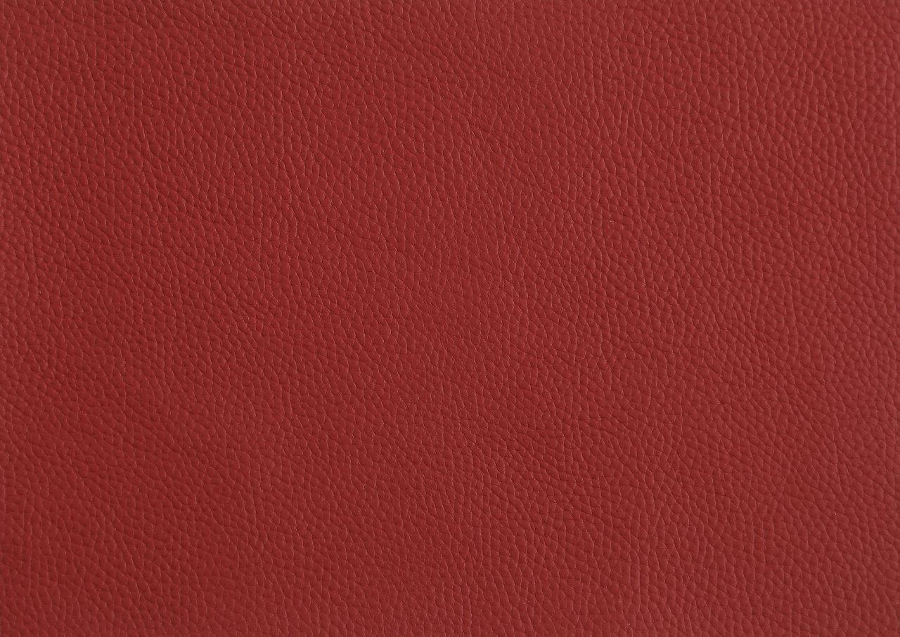 Modern Genuine Italian Leather Upholstered Chair Red Foam Leather