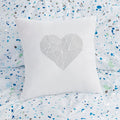 Metallic Printed And Pintucked Comforter Set Twin Aqua Blue Polyester