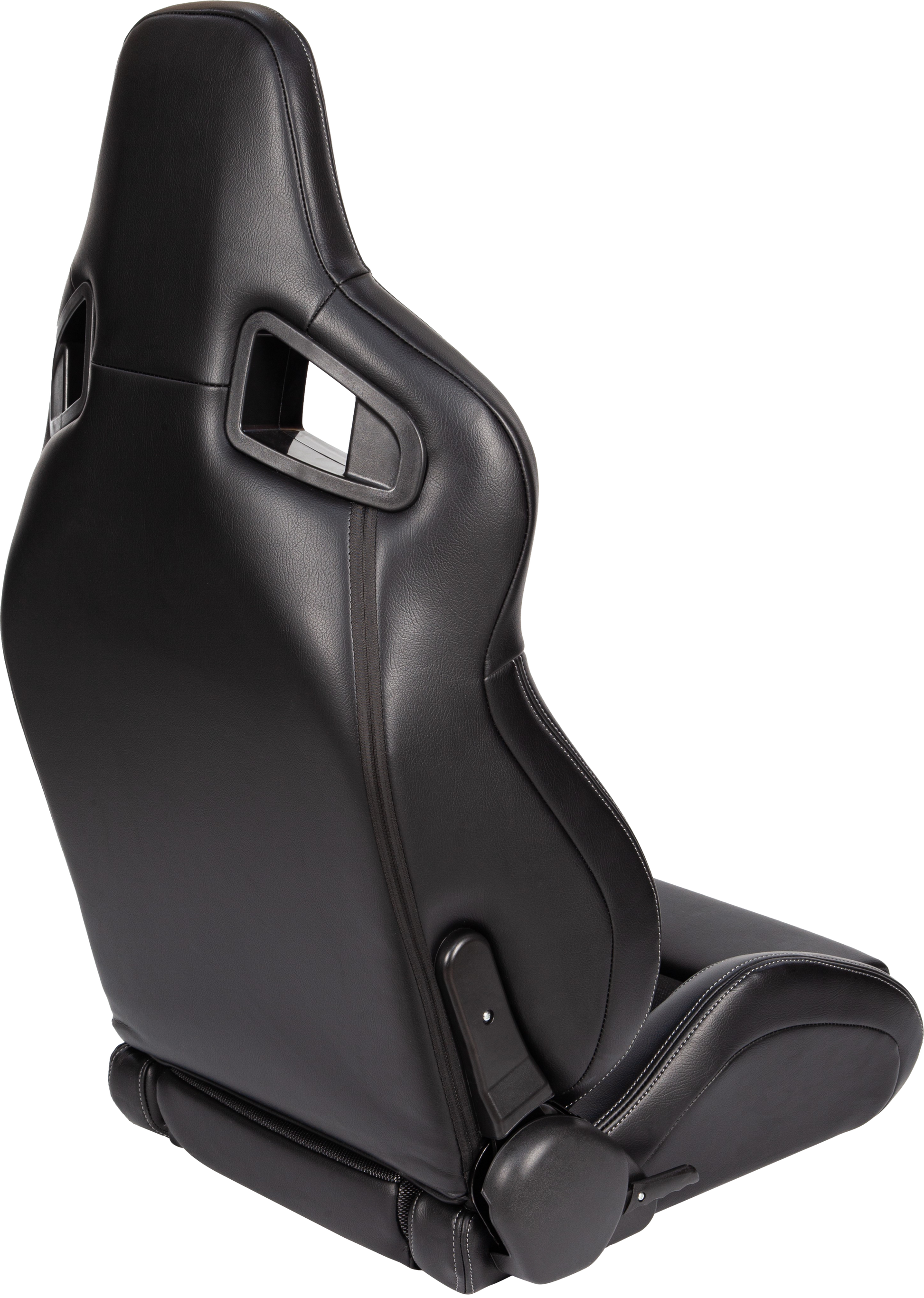 Racing Seat Black Vinyl