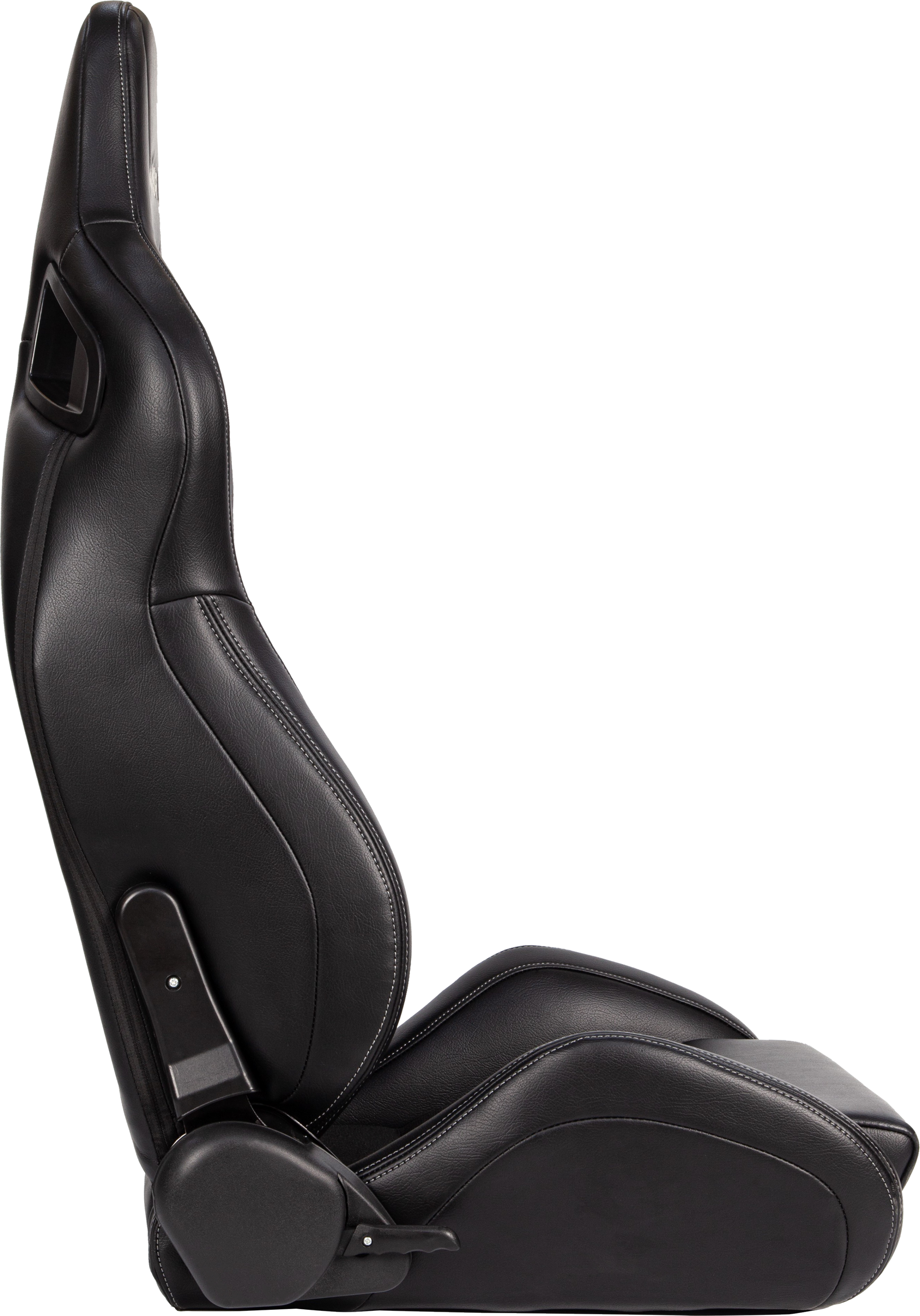 Racing Seat Black Vinyl