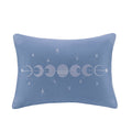 Velvet Comforter Set Twin Blue Polyester